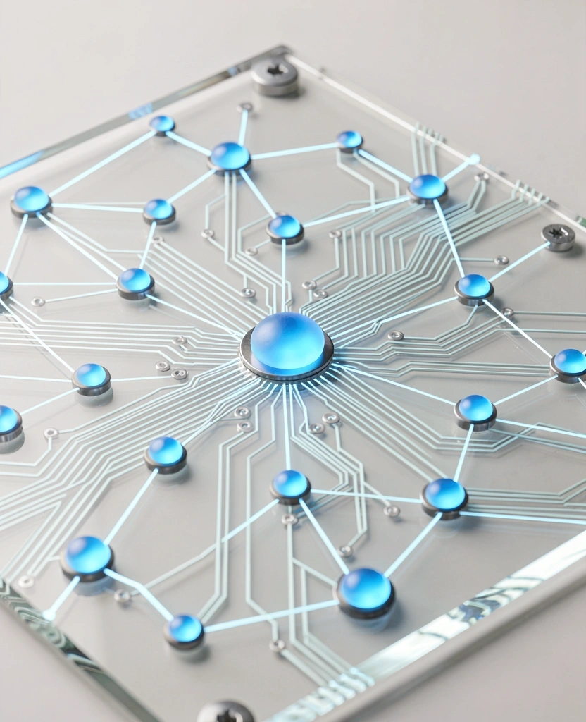 Metáfora de red de datos predictiva